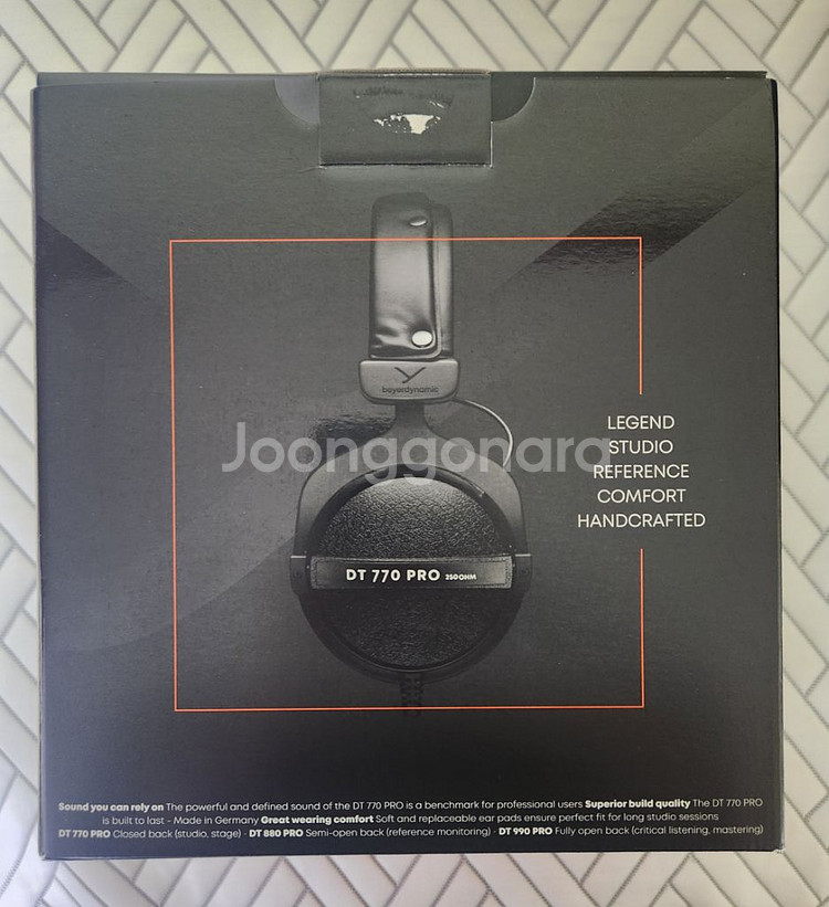 베이어다이나믹 DT770 PRO 헤드폰--1