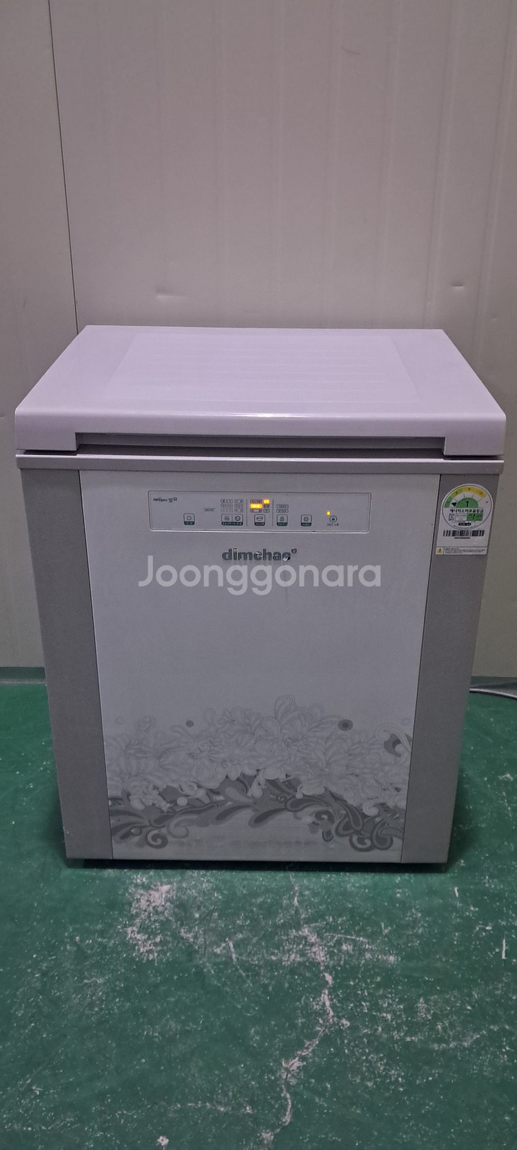 1575 딤채 120L 뚜껑형김치냉장고(화이트)--0