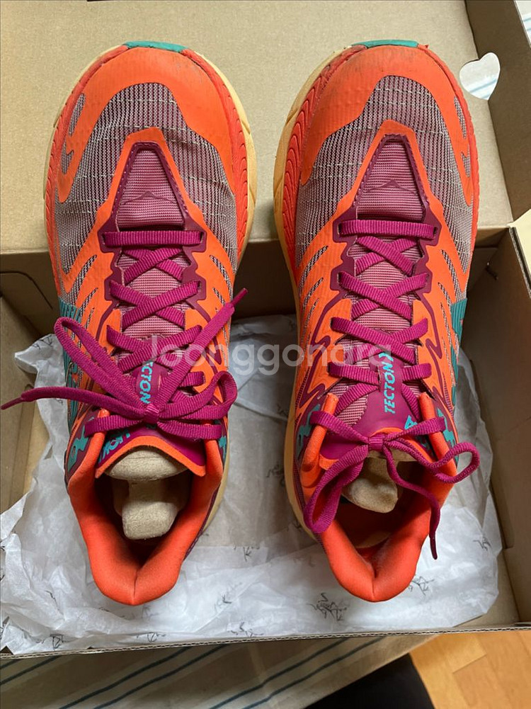 호카 텍톤 X 2 (250사이즈)2번착용--0