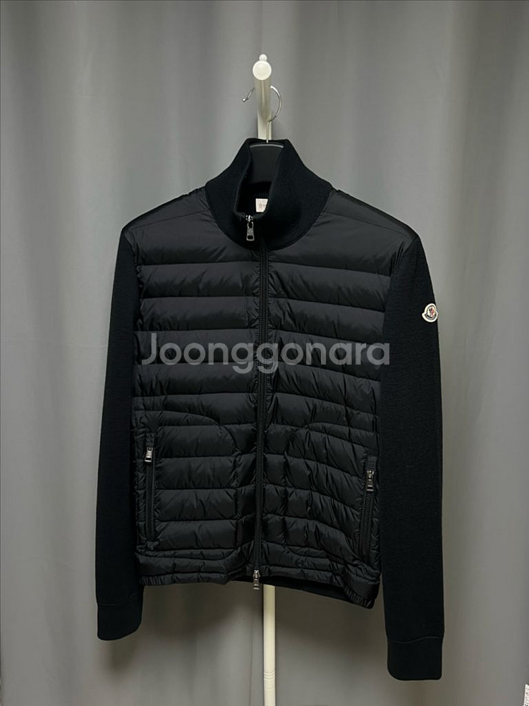 [정품] 신형 몽클레어 니트패딩 블랙 M size--0