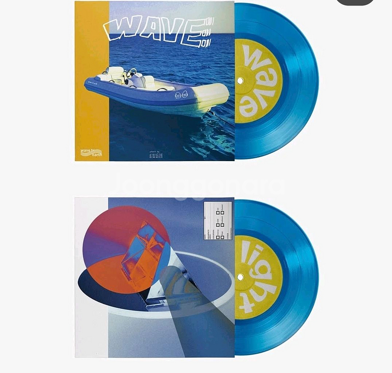 웨이브투어스 7인치 lp 서레페 한정반--0