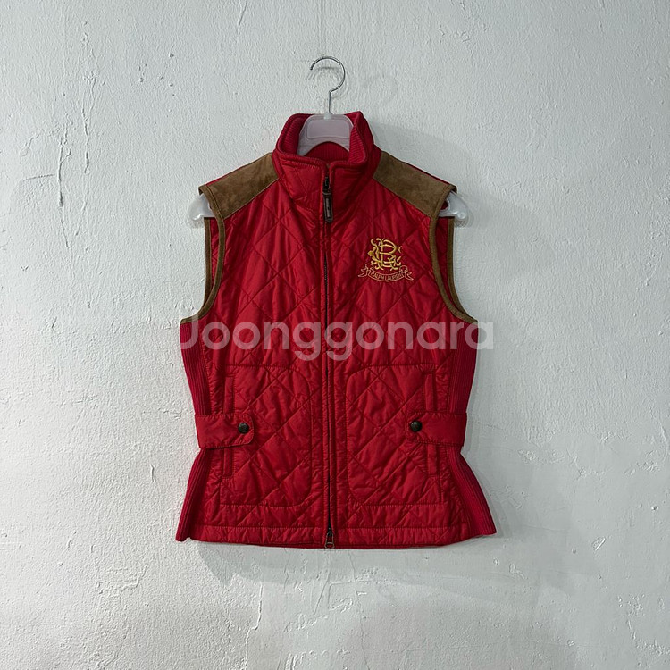 폴로랄프로렌 퀼팅패딩조끼 여성S--0