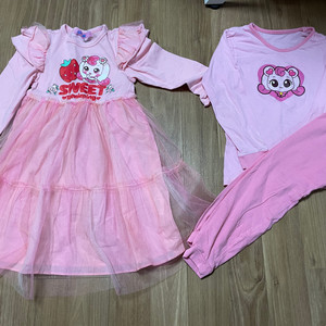 티니핑원피스 110 티니핑내복120 하츄핑원피스