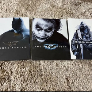 <한정판>다크나이트 3부작 화이트 스틸북 다크나이트블루레이