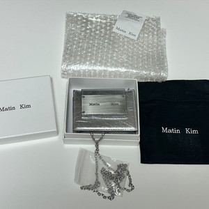 마땡킴 아코디언 미니백 실버 운포 7.5만원