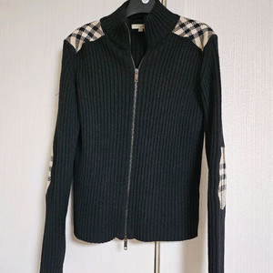 버버리 니트 집업 자켓