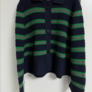 한섬 시스템 스트라이프 가디건