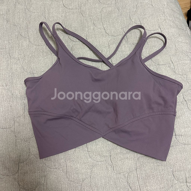 콘치웨어 스포츠 브라탑 S 퍼플--0