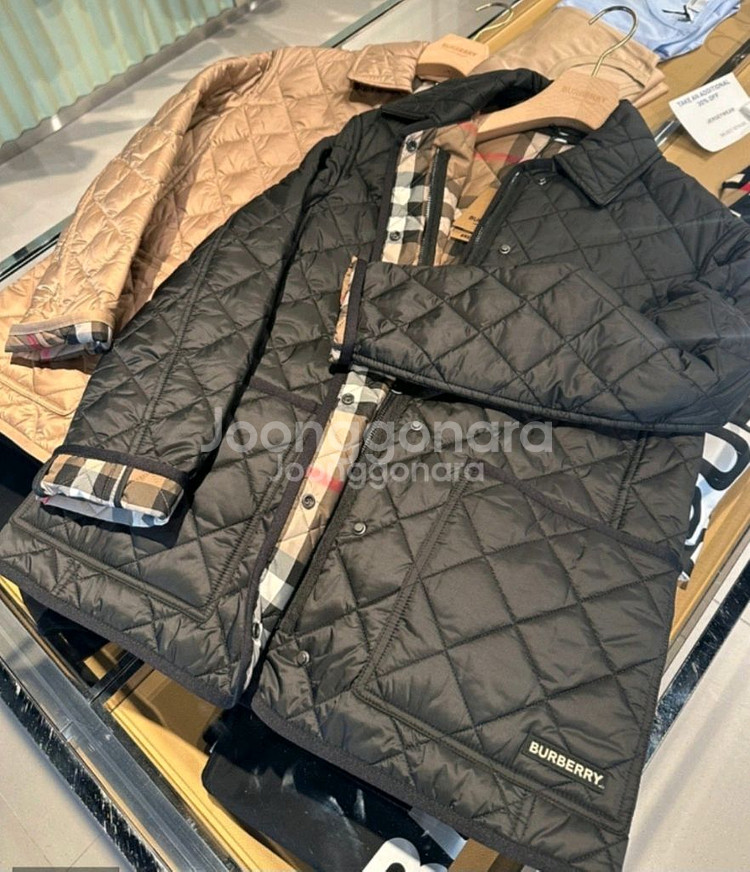 버버리 여성 달리(Dalry) 퀼팅자켓 대박핫딜 새상품--4
