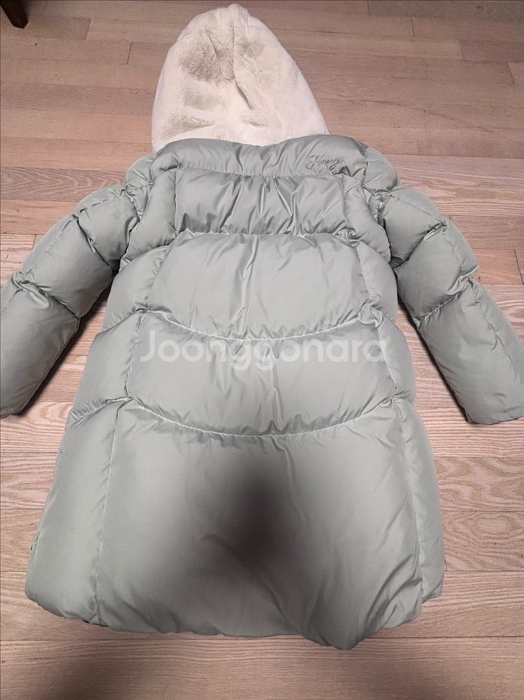 헤지스키즈 여아 구스 패딩점퍼 145--3