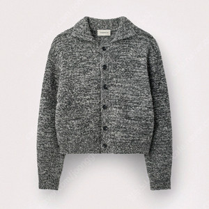 우마뭉 wool boucle collared crop jacket 택달린 새상품