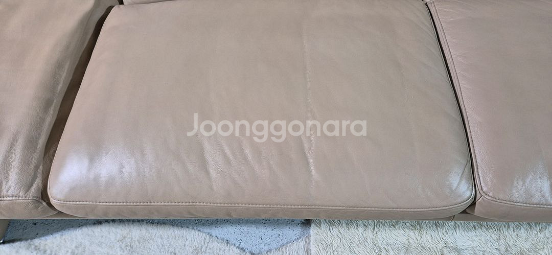 도무스 독일 코이노 라울 최고급 전체천연가죽 3인소파--6