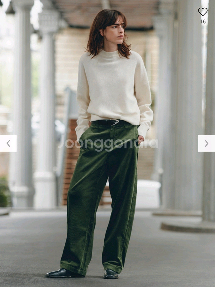 [새상품] 유니클로 코듀로이 커브팬츠 (정가 49,900원)--3