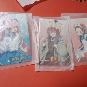 블루 아카이브 웨하스 캐릭터 카드