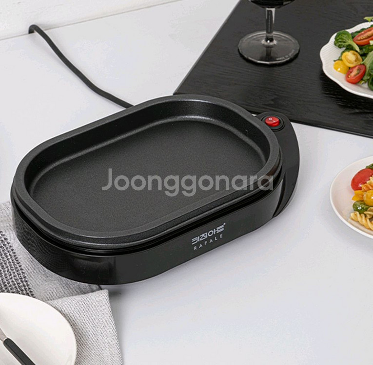 키친아트 라팔 미니 전기그릴팬--6