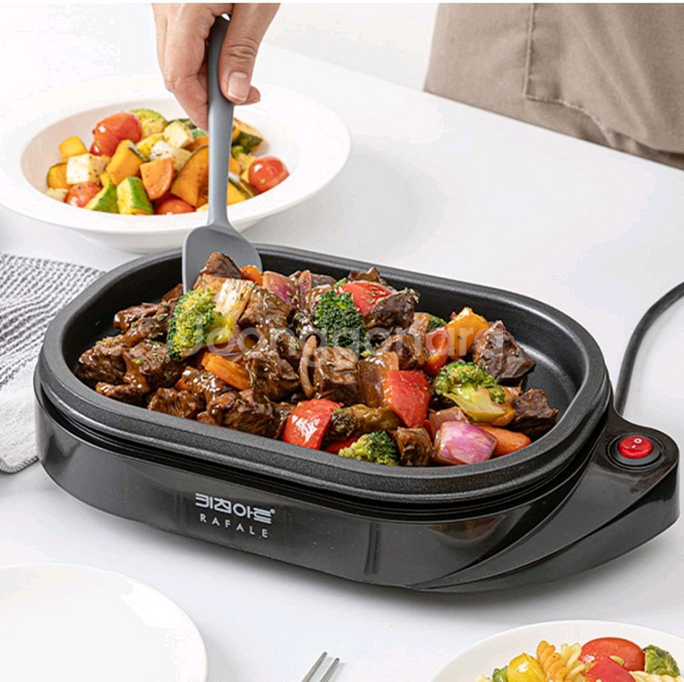 키친아트 라팔 미니 전기그릴팬--7