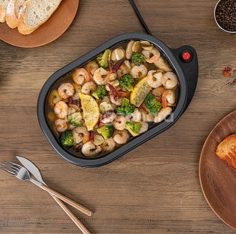 키친아트 라팔 미니 전기그릴팬--8