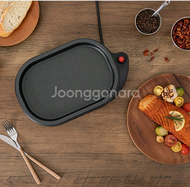 키친아트 라팔 미니 전기그릴팬--9