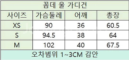 10장 한정수랑) 꼼데가르송 가디건 블랙/그레이--6