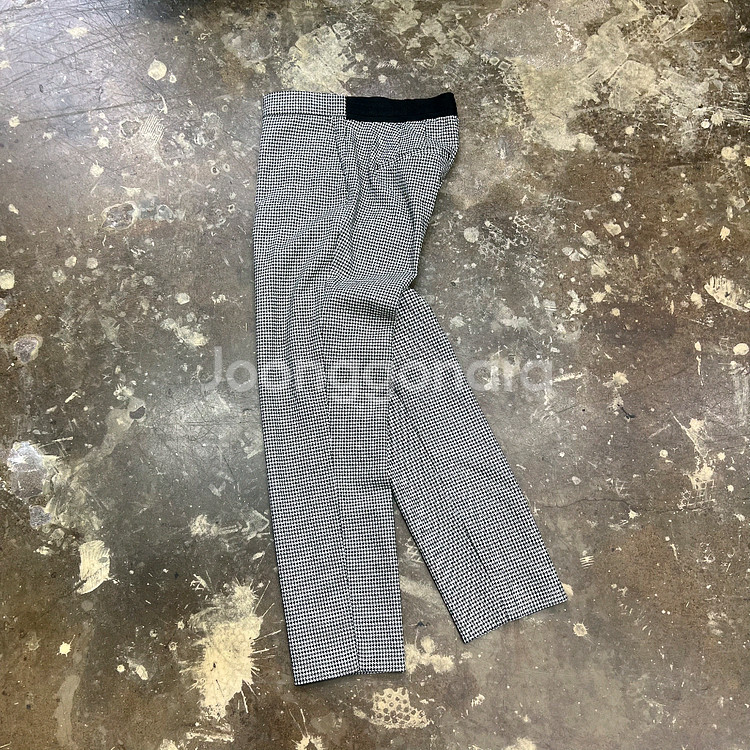 26) ZARA 자라 하운드투스 체크 슬랙스 팬츠 바지--1