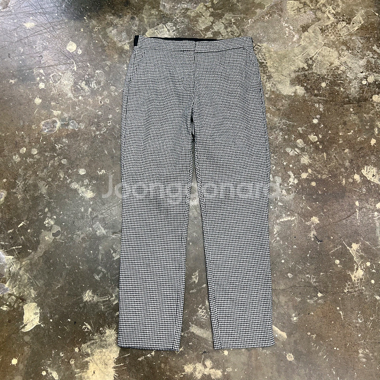 26) ZARA 자라 하운드투스 체크 슬랙스 팬츠 바지--0