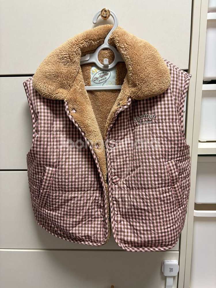 아프리콧스튜디오 메이플퀼팅베스트 패딩조끼 100--0