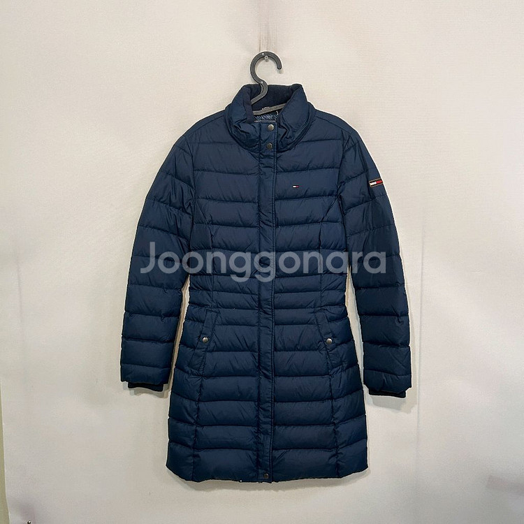 타미힐피거 여성 슬림 롱 덕다운 S--0