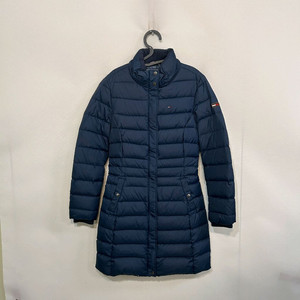 타미힐피거 여성 슬림 롱 덕다운 S