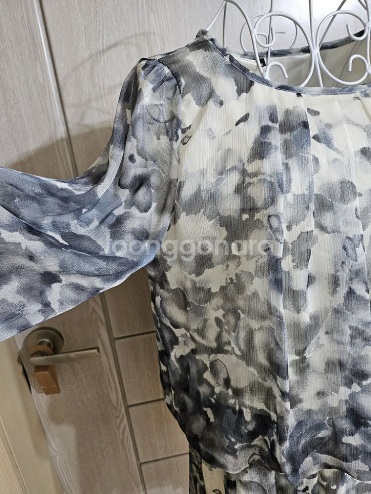 쉬폰 블라우스M 66사이즈(새상품)--3