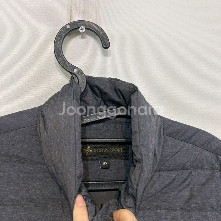 코오롱 여성 슬림 롱 덕다운 95--3