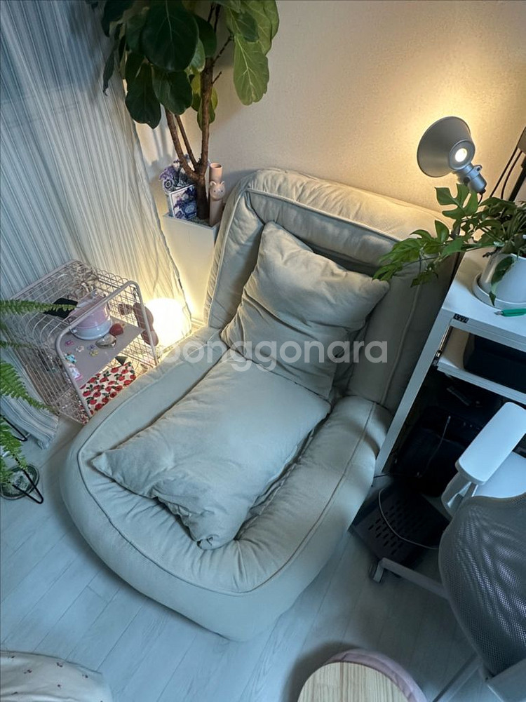 리누 1인 좌식 소파 등받이 조절 (가격내림)--0