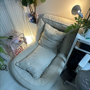 리누 1인 좌식 소파 등받이 조절 (가격내림)