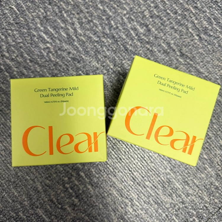 클리어디어 청귤 마일드 듀얼 필링 패드--0