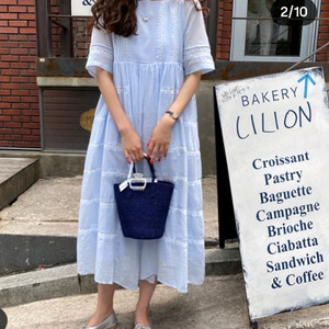 로즈베이 하늘원피스