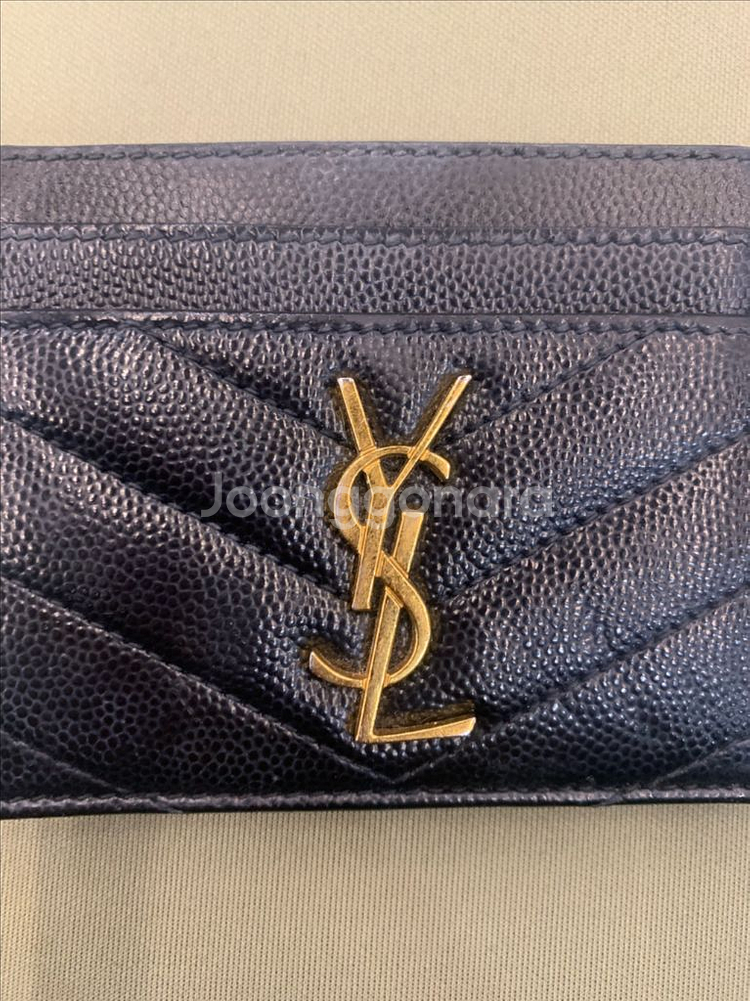 생로랑 YSL 카드지갑--3