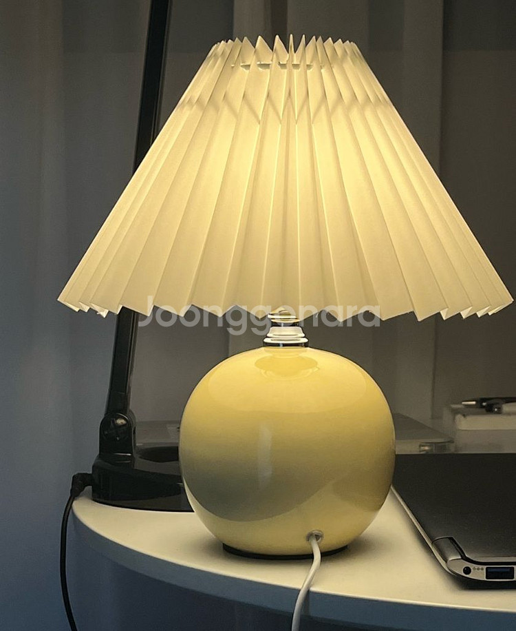 led 플리츠 조명 무드등 (리모컨o)--0