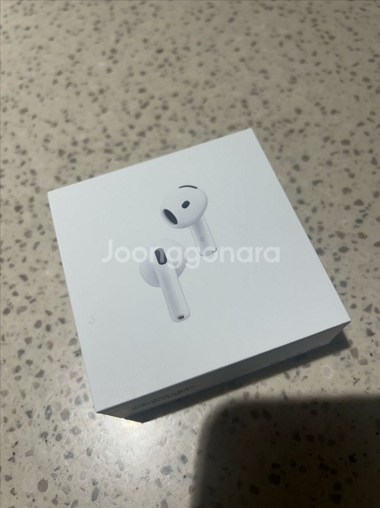 애플 에어팟4 액티브 노이즈 캔슬링 미개봉 새상품--0