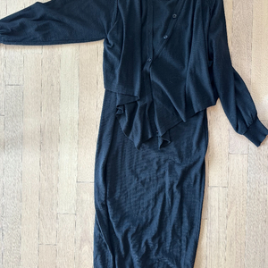 르메르 원피스 S 블랙