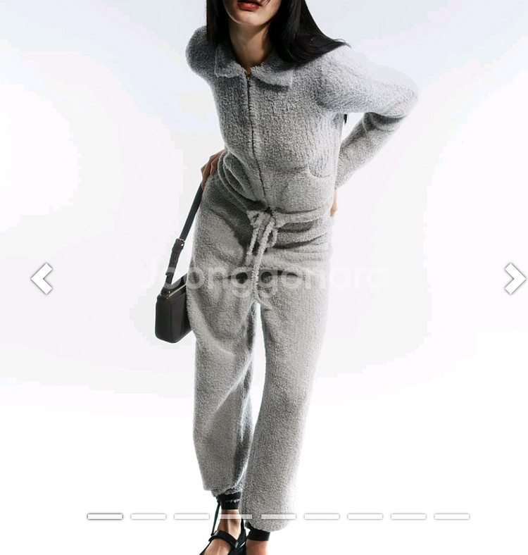 새상품)더오픈프로덕트(open yy) 울리 니트 셋업--0