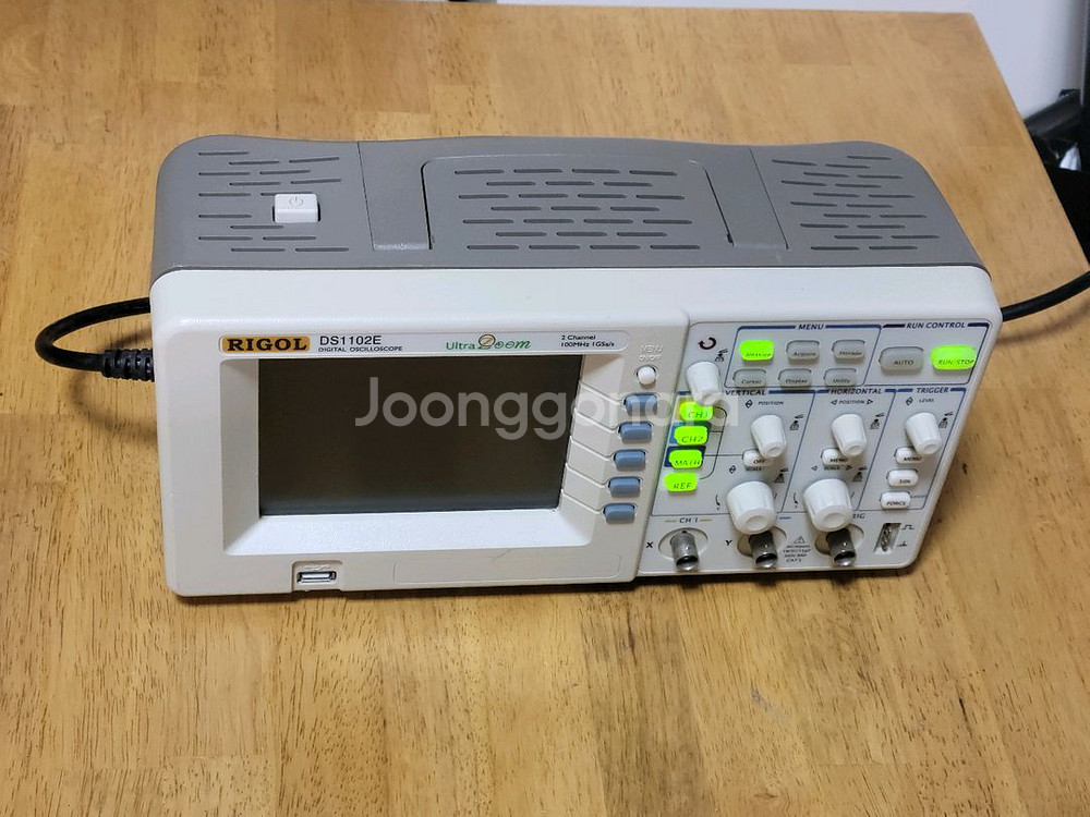 rigol 리골 DS1102E 오실로스코프 LED고장--0