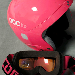 POC 주니어 스키 헬멧+고글