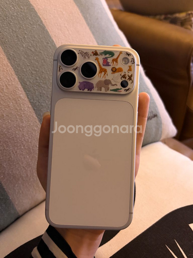 아이폰 17 프로맥스 512 실버 (테크우븐케이스 같이드림)--1