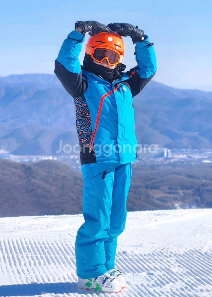 스파이더 스키복. 주니어 스키복. 아동 스키복--1