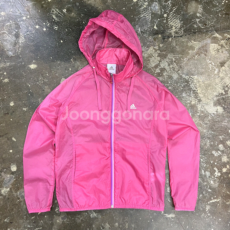 90) 아디다스 경량 바람막이 방풍자켓 점퍼--0