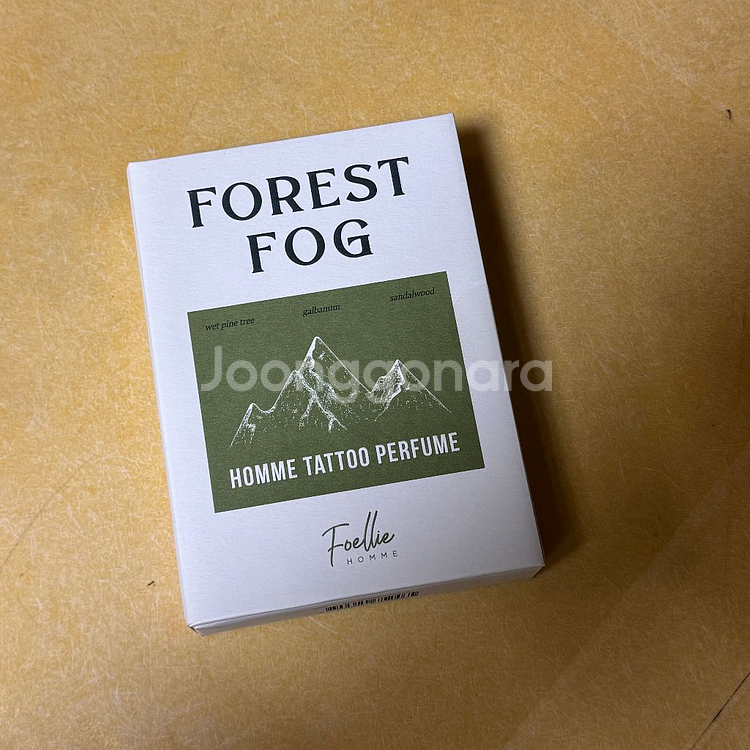 포엘리에 옴므 타투 퍼퓸 포레스트포그 45ml 미개봉 새상품 판매합니다.--1