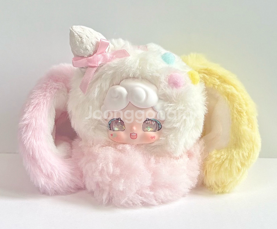 Lucky Deer Nai(밤토끼 디저트) DouDou (졸린눈 두두)키링 인형 팝니다!!--1