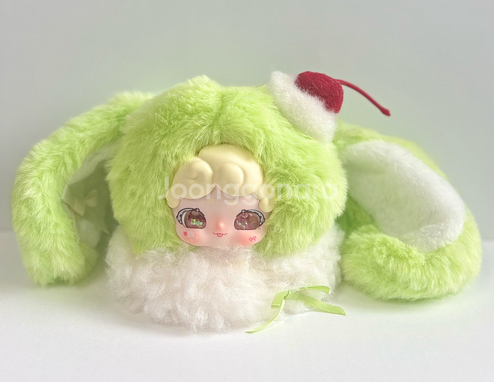 Lucky Deer Nai(밤토끼 디저트) DouDou (졸린눈 두두)키링 인형 팝니다!!--3