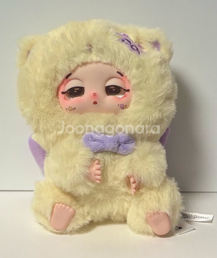 Lucky Deer Nai(밤토끼 디저트) DouDou (졸린눈 두두)키링 인형 팝니다!!--7