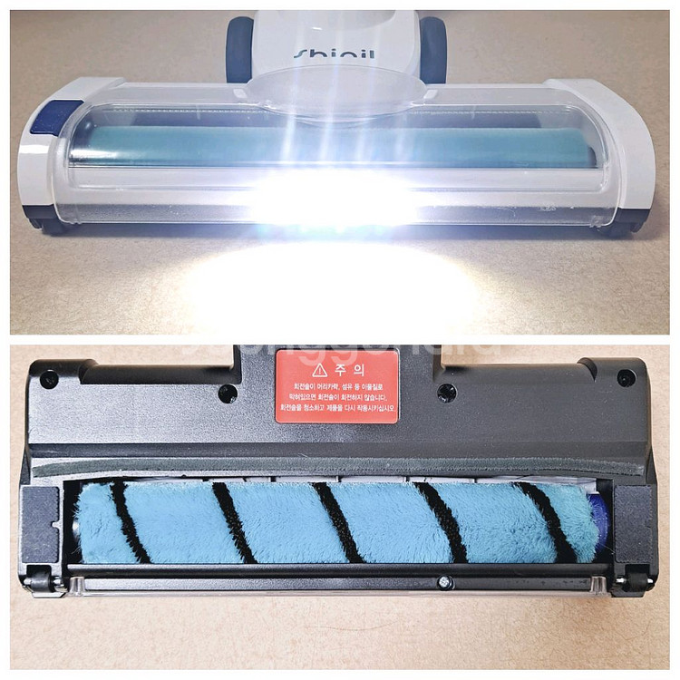 정상작동 신일 LED 무선청소기 24년11월제조 2in1 스틱+핸디형--4