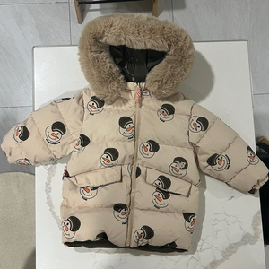 뉴발란스 리버서블 이피 덕다운 키즈 아동 패딩